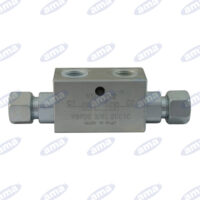 Valvola blocco 3/8 de corta con attacchi 12L