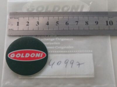 Targhetta Goldoni tonda Ø40mm