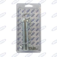 Perno 3° punto Cat2 con spina e catena Ø25x120mm
