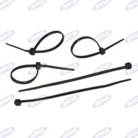 Fascetta plastica nera 380x7,6mm