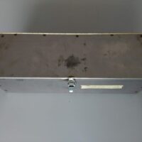 Cassetta porta attrezzi in metallo 13x13x42