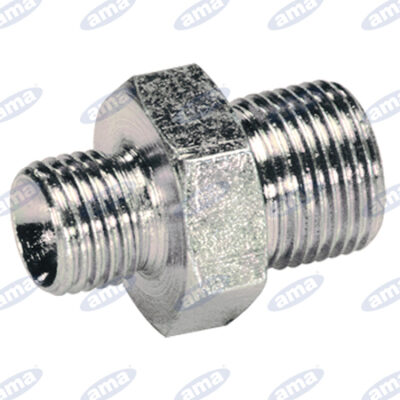 Nipples F. 3/8" - F. 1/2" Gas