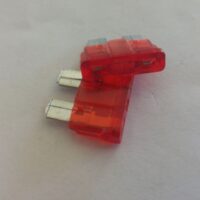 Fusibile bilama 10 amp. rosso