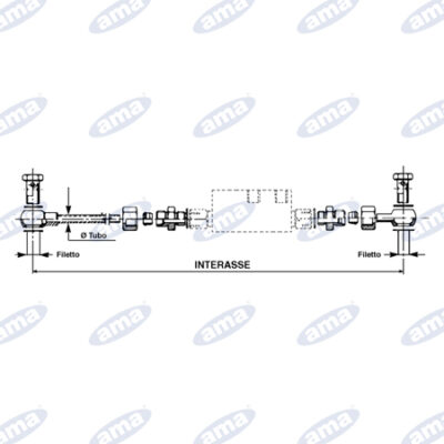 Kit per valvola 3/8" corta