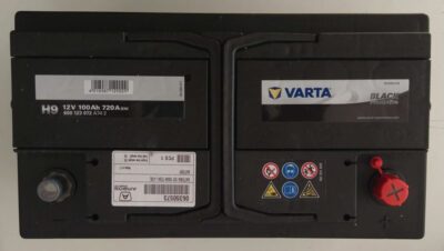 Batteria Varta 12V 100Ah 720A +dx