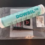 Sigillante sil. 7091 310ml Dow Corning Nero