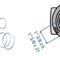 Kit riparazione collare x forcella Benzi QL 1-3/8"