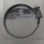 Fascetta acciaio inox 12-22