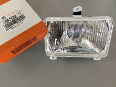 Faro abbagliante rettangolare 3 viti