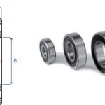 Cuscinetto a sfere 6002 2RS