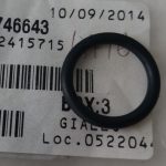 O-Ring x tappo scarico olio Perkins ( sostituito da 6676147A1 )