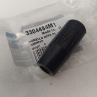 Pomello nero filettato M8