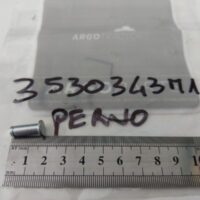 Perno con bordo per seeger
