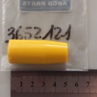 Pomello giallo filettato M8