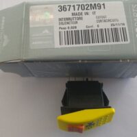 Interruttore PTO giallo rettangolare