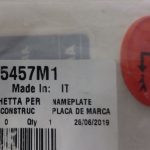 Placchetta 3 gamme