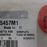 Placchetta 3 gamme