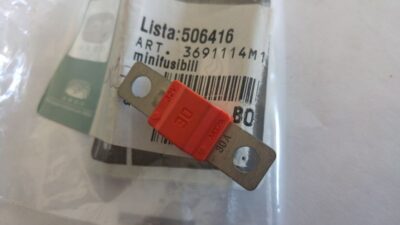 Fusibile Lungo 30A 32V arancio