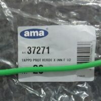 Tappo protettivo verde x innesto femmina 1/2"