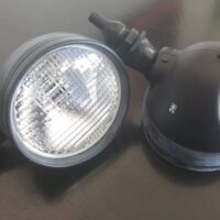 Faro di lavoro tondo + interruttore (no lampadina H3)