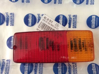 Vetro Post. Rosso/Arancio Dx