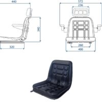 Sedile tipo mini baltic GT60