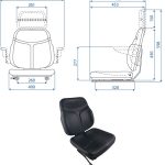 Sedile Skay SC74 con guide