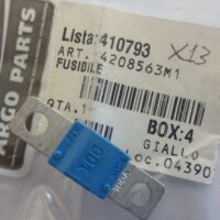 Fusibile Lungo 100A 32V azzurro