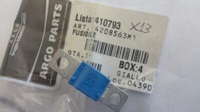 Fusibile Lungo 100A 32V azzurro