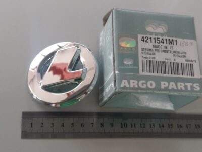 Stemma cromato Ø75mm