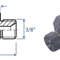 Nipples Riduzione F1/4" - F3/8"
