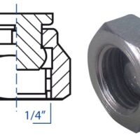 Tappo F/ girevole F. 1/4"