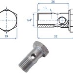 Bocchettone 1/4"