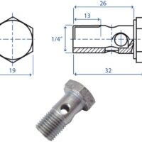 Bocchettone 1/4"