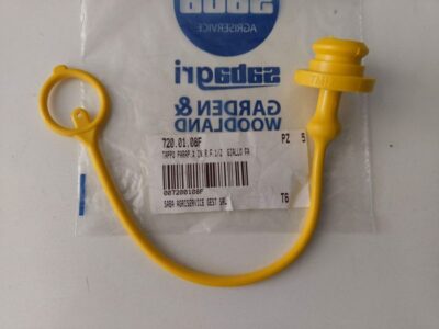 Tappo in gomma per push-pull 1/2 giallo