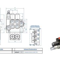 Distributore 45lt 1 leva DE