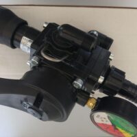 Gruppo comando monoleva a 2 vie by Matic 50 in alluminio