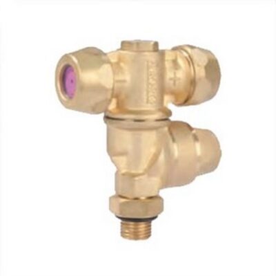 Getto doppio ott. antigoccia 1/4" Maschio