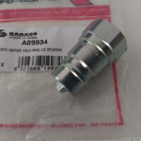 Innesto rapido valvola maschio 1/2" Gas