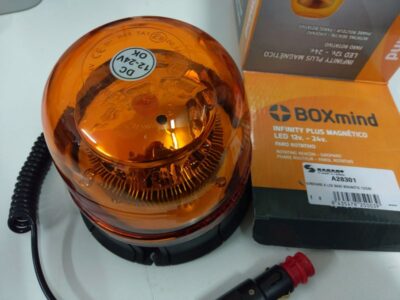 Girofaro a LED con base magnetica 12/24V