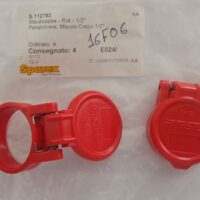 Parapolvere 1/2" Rosso