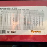 Kit Assortimento O 'Ring in pollici 407 pezzi