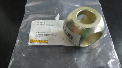 Rotula doppio foro Ø22/28,5 Cat.1/2