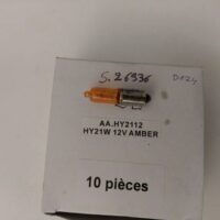 Lampadina alogena 12v 21w (color ambra)