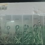 Kit - Assortimento coppiglie a molla cadmiate 150pz