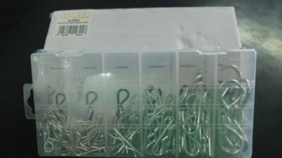 Kit - Assortimento coppiglie a molla cadmiate 150pz