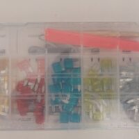 Kit mini fusibili 90pz + tester spia + pinza tirafusibili