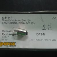 Lampadina 12V 3W BA9S