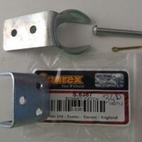 Piastrina x gancio cofano