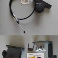 Kit comando esterno sollevatore posteriore + supporto M5Q M5UNQ